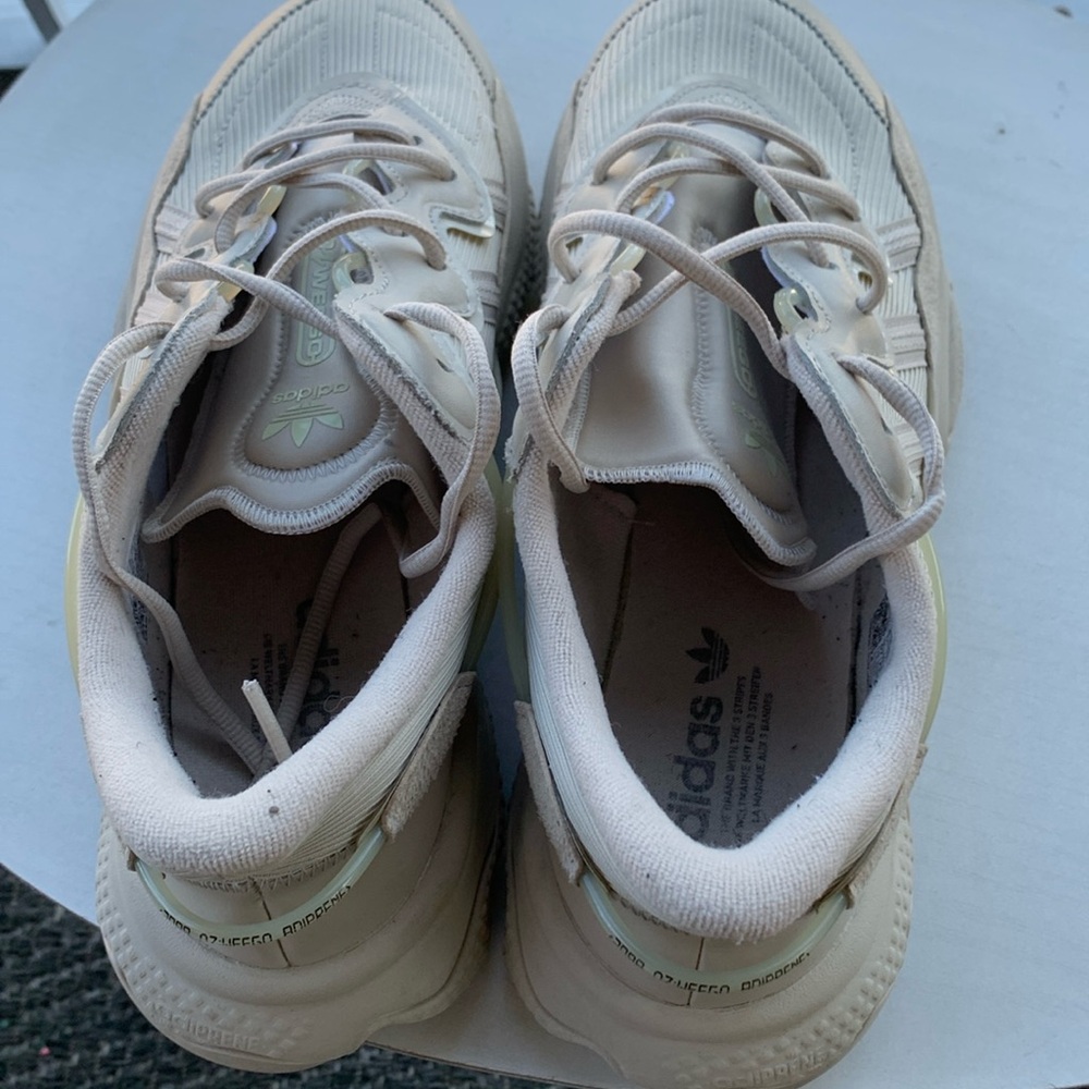 Men’s size 12 tan adidas shoes good condition